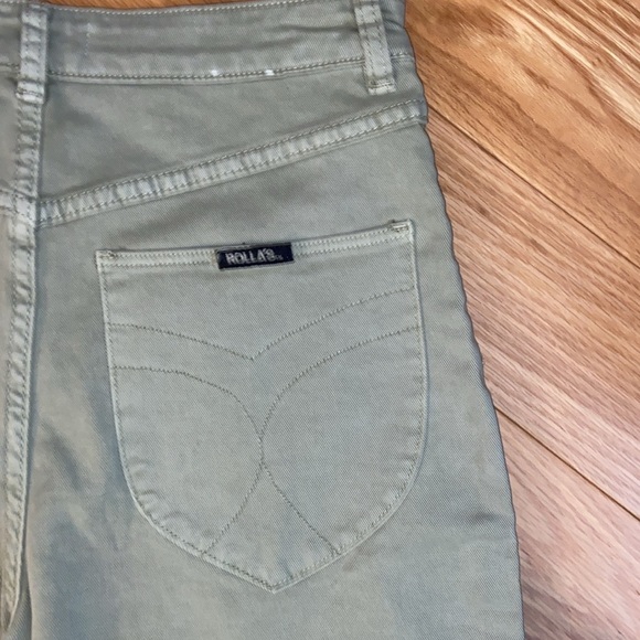 NWOT Rolla’s Stretch Sailor Jean in Green size 30 - Picture 7 of 13